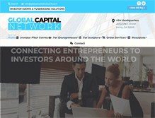 Tablet Screenshot of globalcapitalnetwork.com